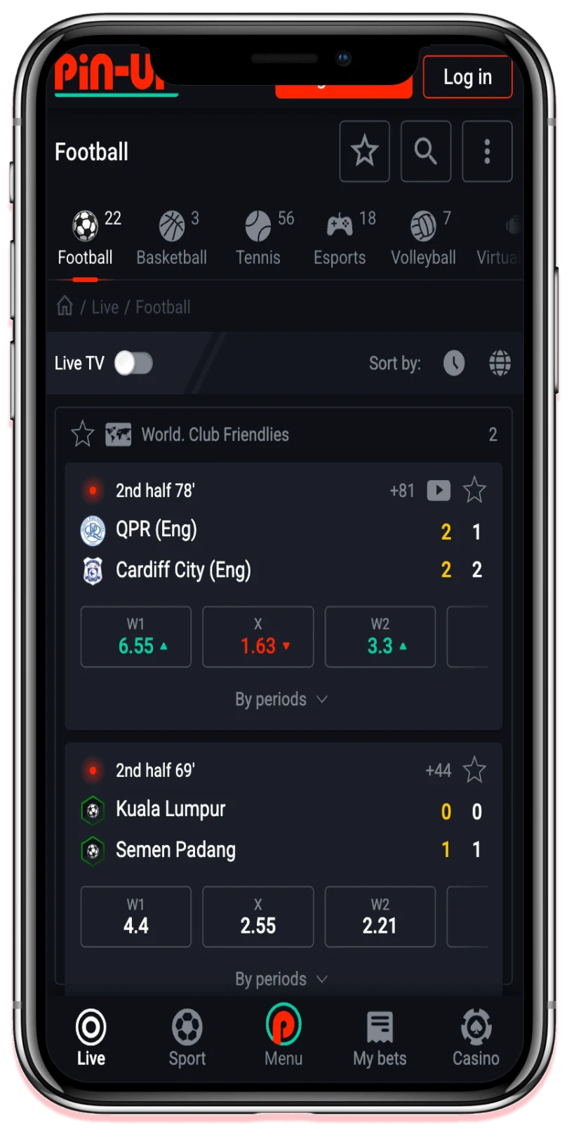 Pinup Bet App