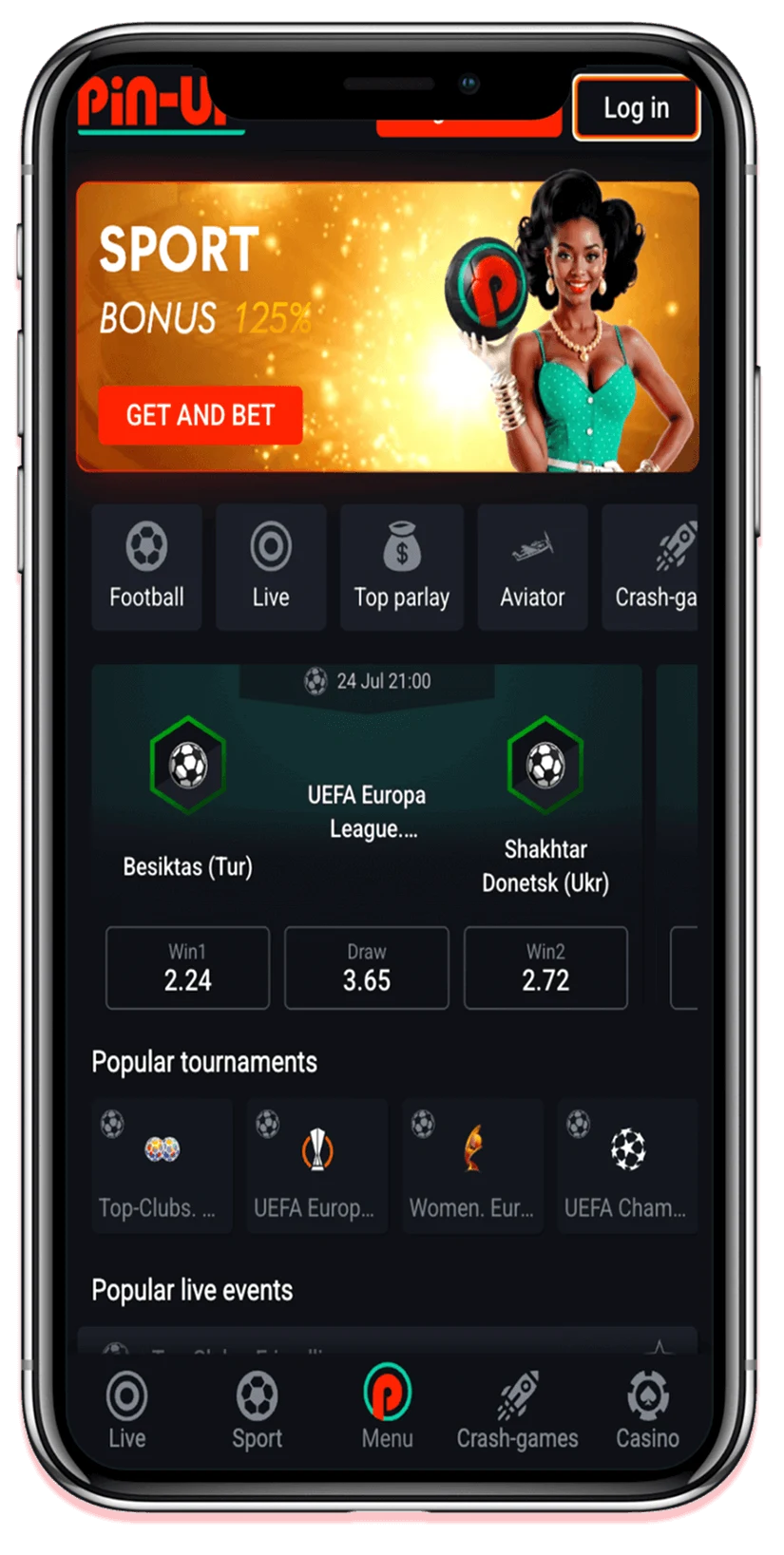 Pinup Bet App